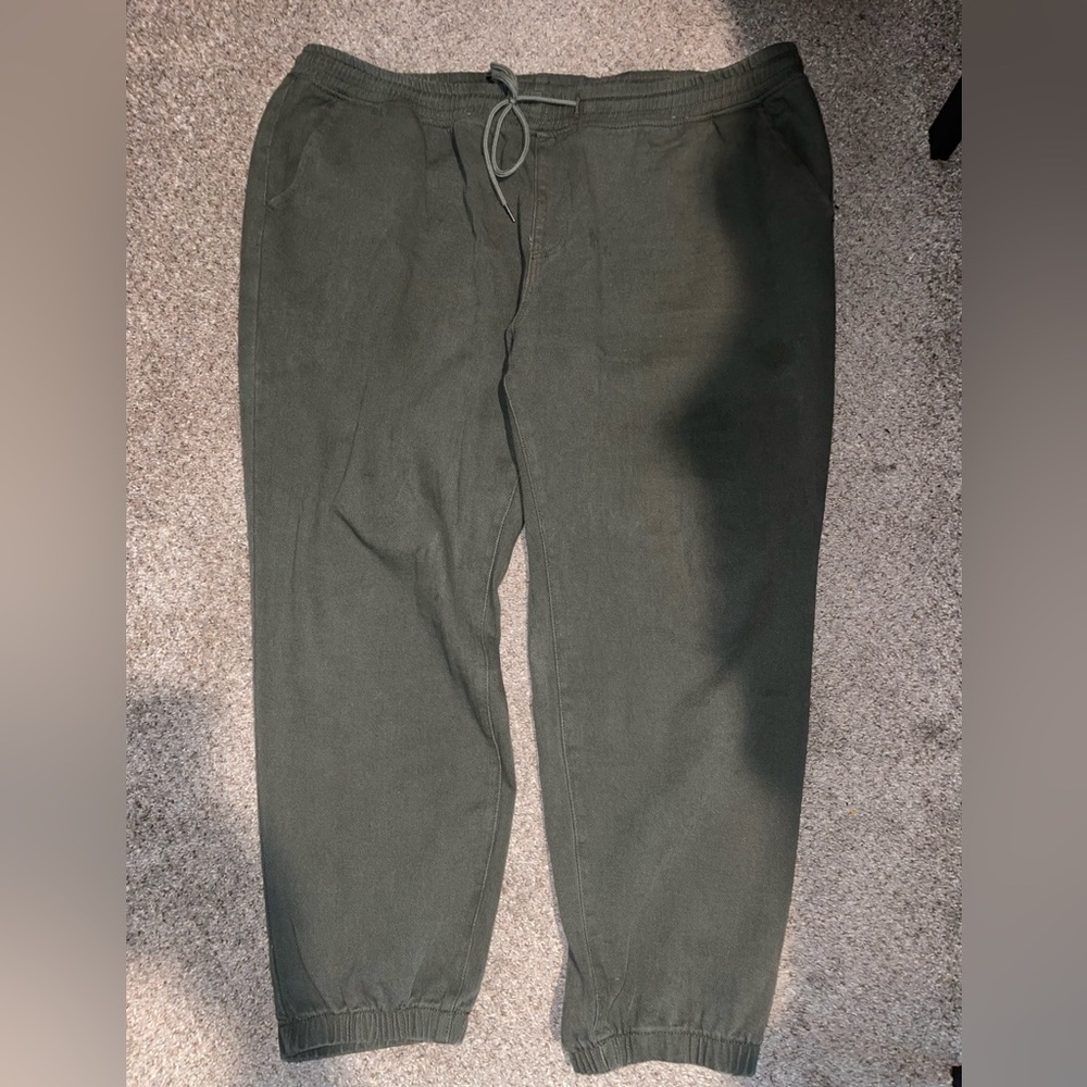 Army green joggers 6XL